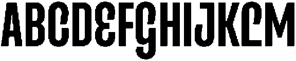 Entrofly Bold ttf (700) Font UPPERCASE