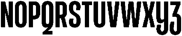 Entrofly Bold ttf (700) Font UPPERCASE