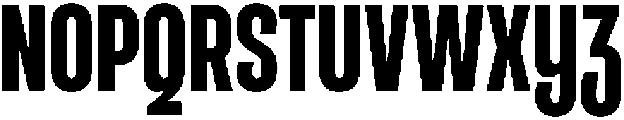 Entrofly ExtraBold ttf (700) Font UPPERCASE