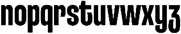 Entrofly ExtraBold ttf (700) Font LOWERCASE
