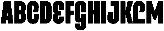 Entrofly Heavy ttf (800) Font UPPERCASE