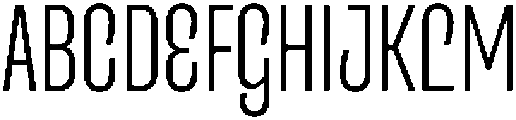 Entrofly Light ttf (300) Font UPPERCASE