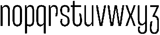 Entrofly Light ttf (300) Font LOWERCASE