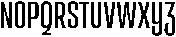Entrofly Medium ttf (500) Font UPPERCASE