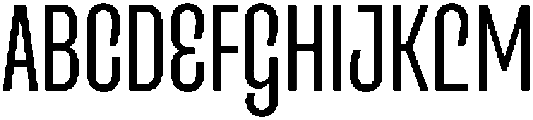 Entrofly Regular ttf (400) Font UPPERCASE