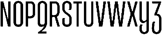 Entrofly Regular ttf (400) Font UPPERCASE