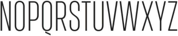 Entropia UltraLight otf (300) Font UPPERCASE
