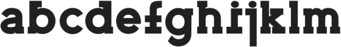 Enwicken Typeface Bold otf (700) Font LOWERCASE