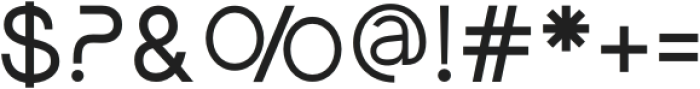 Enwicken Typeface Regular otf (400) Font OTHER CHARS