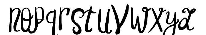 Aarleta Font LOWERCASE