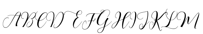 Abigaile Font UPPERCASE