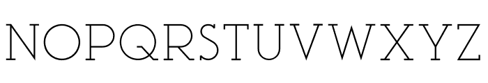 Ace Serif ExtraLight Font LOWERCASE