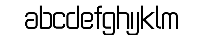 Aeroflight-Medium Font LOWERCASE
