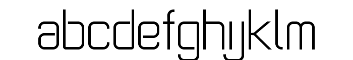 Aeroflight Font LOWERCASE