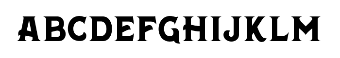 Aerohate Regular Font LOWERCASE