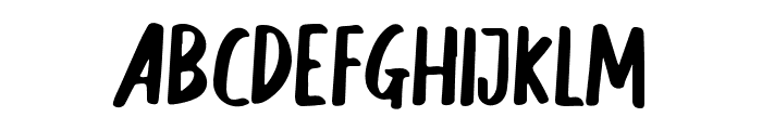 Aesthetic Regular Font LOWERCASE