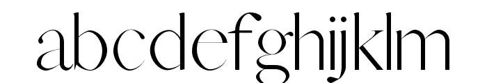 Afrah-Regular Font LOWERCASE