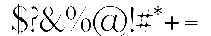 Afrah-Round Font OTHER CHARS