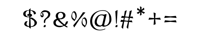 Alchemy Font OTHER CHARS