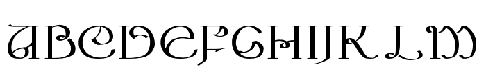 Alchemy Font UPPERCASE