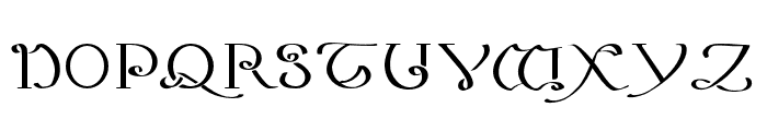 Alchemy Font UPPERCASE