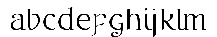 Alchemy Font LOWERCASE