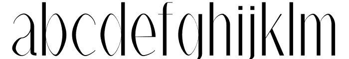 Alex Medium Font LOWERCASE