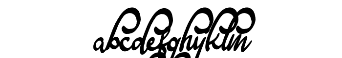 Aleyia Font LOWERCASE