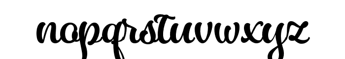 Almost Lover Script Font LOWERCASE