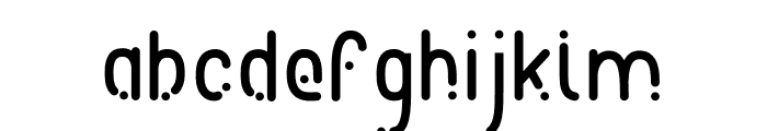 Alpha Font LOWERCASE