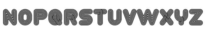 Alt Retro2 Semi Bold Font LOWERCASE