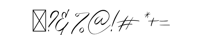 Amanda Signature Font OTHER CHARS