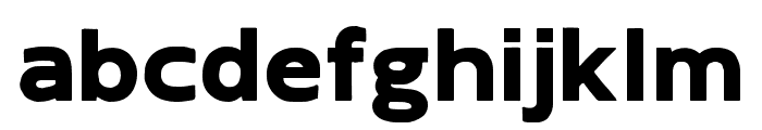 Amberla Sans Font LOWERCASE