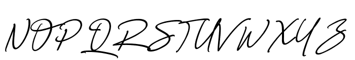 Anastacia One Font UPPERCASE