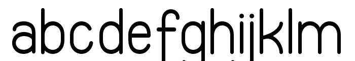 Andara Sans Regular Font LOWERCASE