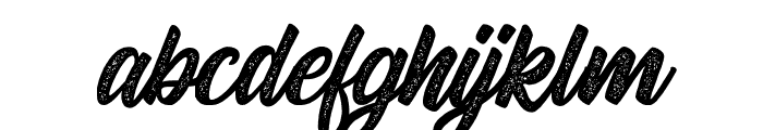 AndoraStamp Font LOWERCASE