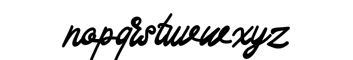 Angelia Font LOWERCASE