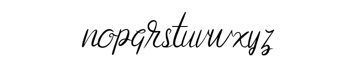 Anggita Font LOWERCASE