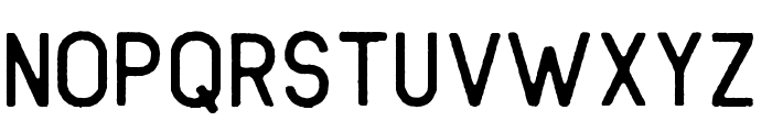 Antone-Rough Font UPPERCASE