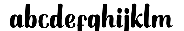 Apashy Regular Font LOWERCASE