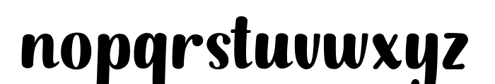 Apashy Regular Font LOWERCASE