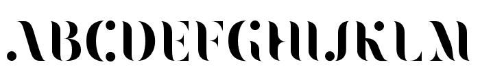 Arcane Regular Font UPPERCASE