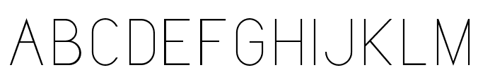 ArikLight Font UPPERCASE