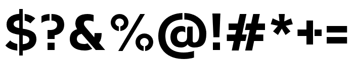 Arkibal-Serif-Stencil-Bold Font OTHER CHARS
