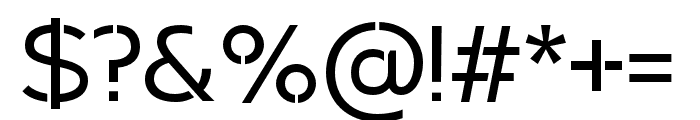 Arkibal-Serif-Stencil-Medium Font OTHER CHARS