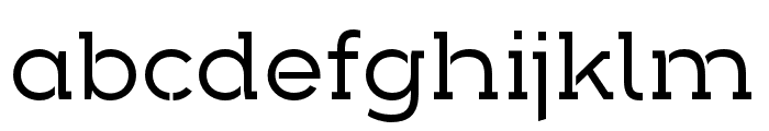 Arkibal-Serif-Stencil-Medium Font LOWERCASE