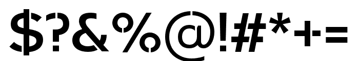 Arkibal-Serif-Stencil-Regular Font OTHER CHARS