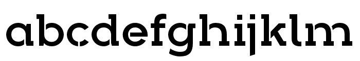Arkibal-Serif-Stencil-Regular Font LOWERCASE