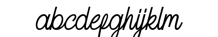 Arkland Regular Font LOWERCASE