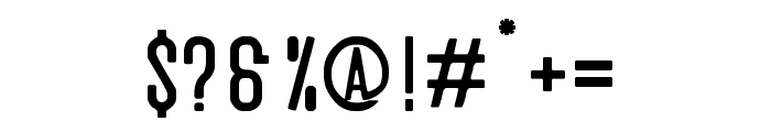 Artefak Clean Typeface Font OTHER CHARS